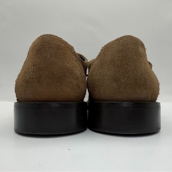 Calvin Klein Men\'s Size 9 Tan Suede Derby Dress Casual Oxford Shoes main image 5